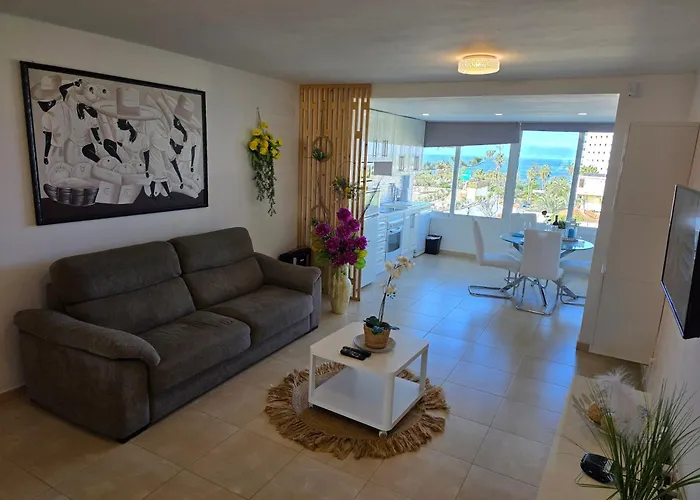 Jacaranda 2 By Sea And Beach, Pool, Very Central, Dishwasher, Wifi, Fantastic Seaview Appartement