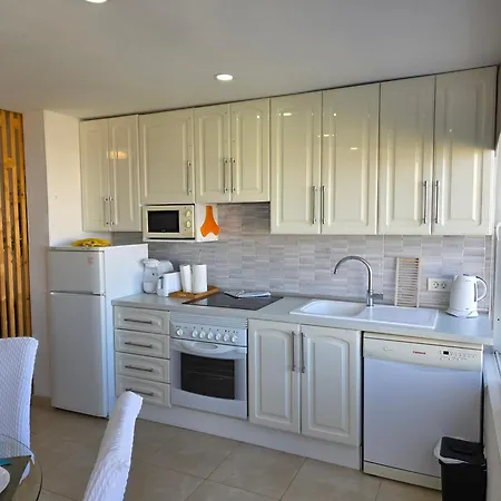 Jacaranda 2 By Sea And Beach, Pool, Very Central, Dishwasher, Wifi, Fantastic Seaview * Arona (Tenerife)