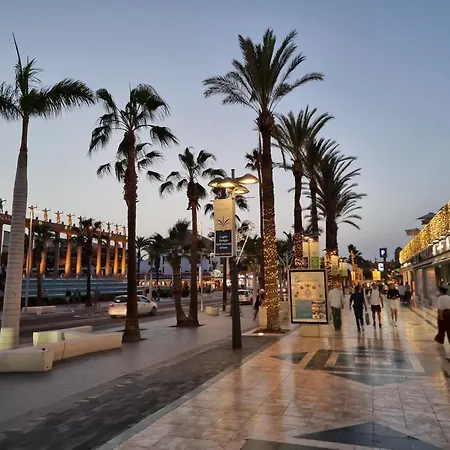 Lägenhet Jacaranda 2 By Sea And Beach, Pool, Very Central, Dishwasher, Wifi, Fantastic Seaview Arona (Tenerife)